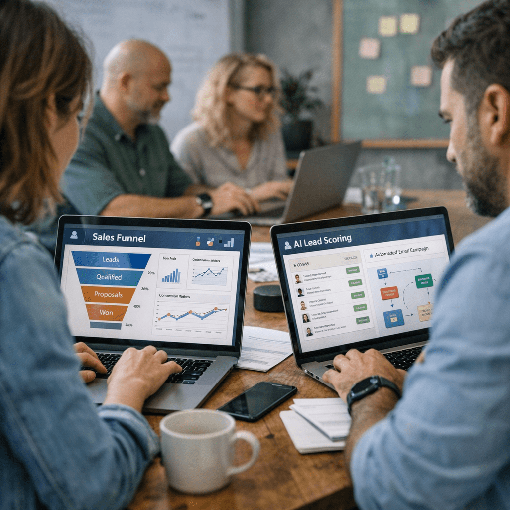 10 Best AI SaaS Platforms for Automating Sales Funnel Optimization: Practical Playbook with Real Examples - article illu