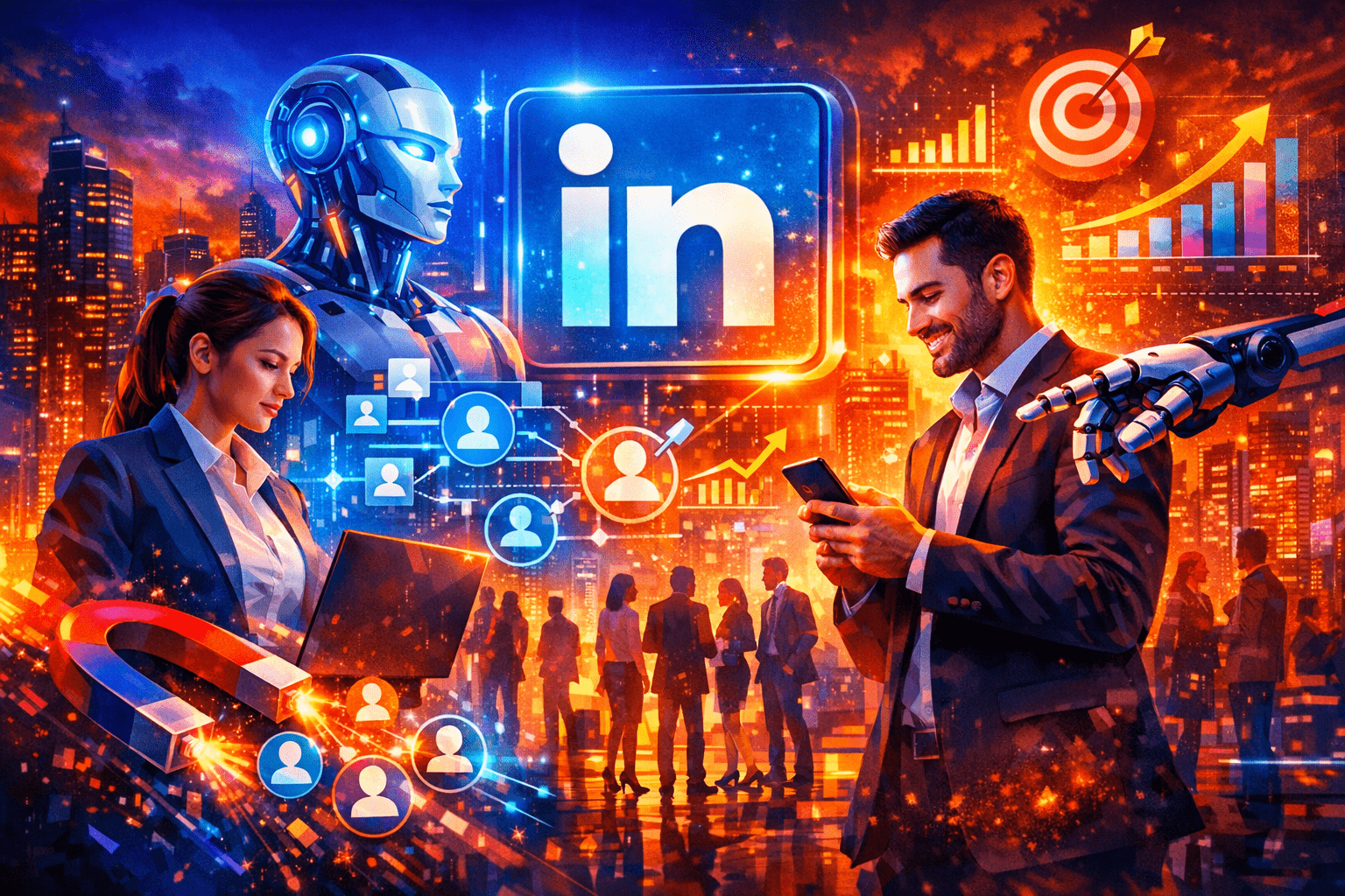 10 Best AI Tools for Automating LinkedIn Lead Generation in 2024: Practical Playbook for ai.viralmaker.online - featured