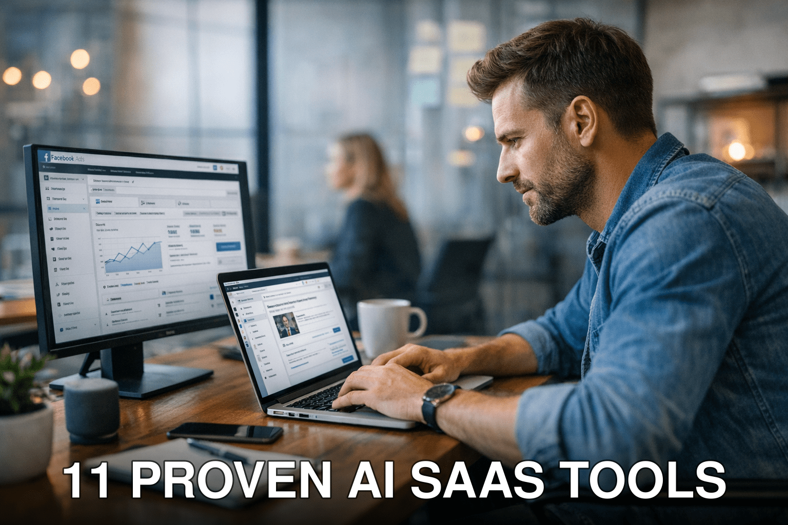 11 Proven AI SaaS Tools for Automating Facebook Ad Copy in 2024 - featured image
