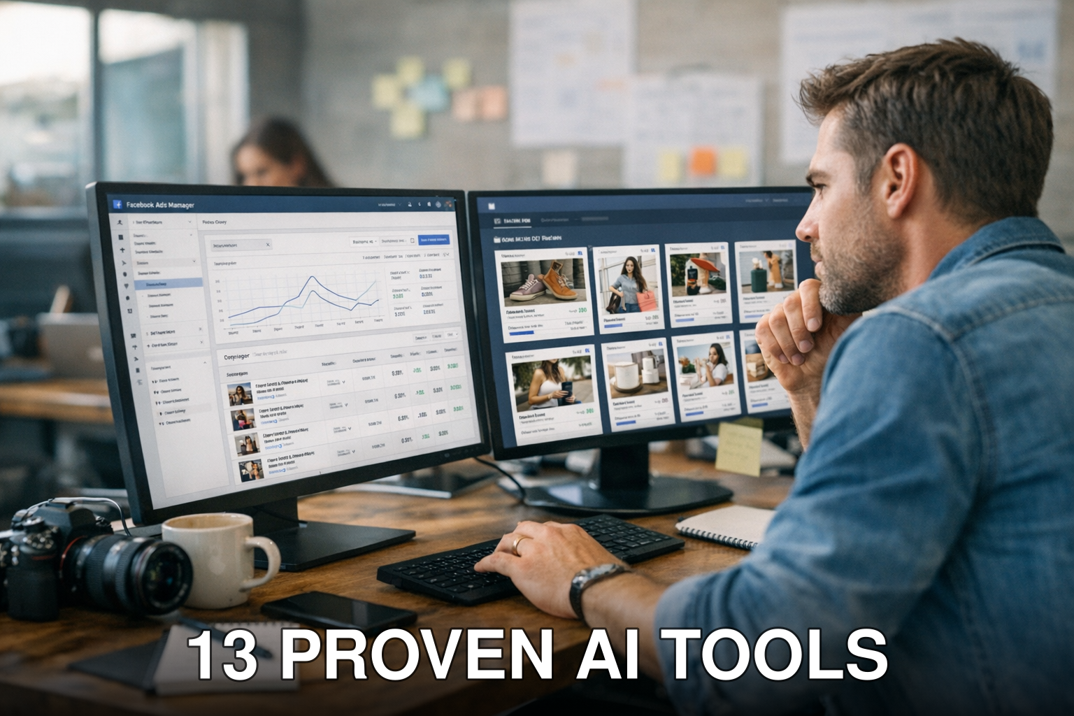 13 Proven AI Tools for Automating Facebook Ad Creative Testing in 2024 - featured image