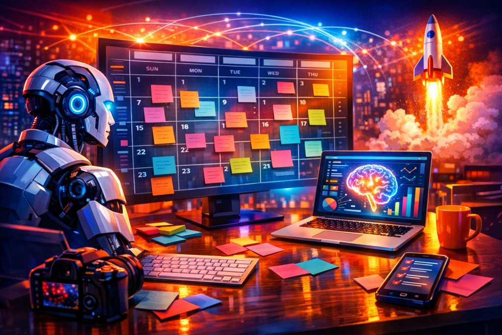 5 Best AI-Powered Tools to Automate Content Calendar Planning in 2024: Practical Playbook for ai.viralmaker.online - fea