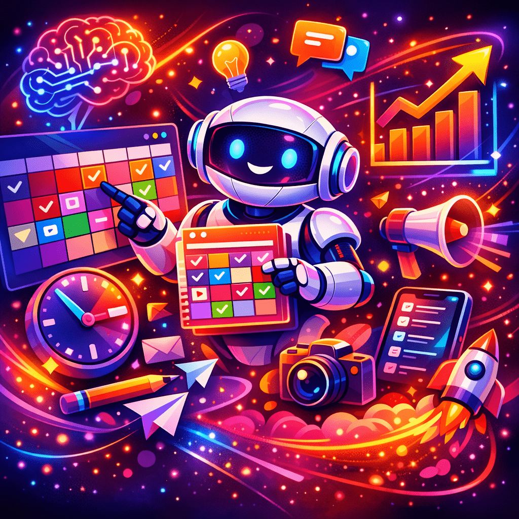 5 Best AI-Powered Tools to Automate Content Calendar Planning in 2024: Practical Playbook for ai.viralmaker.online - art