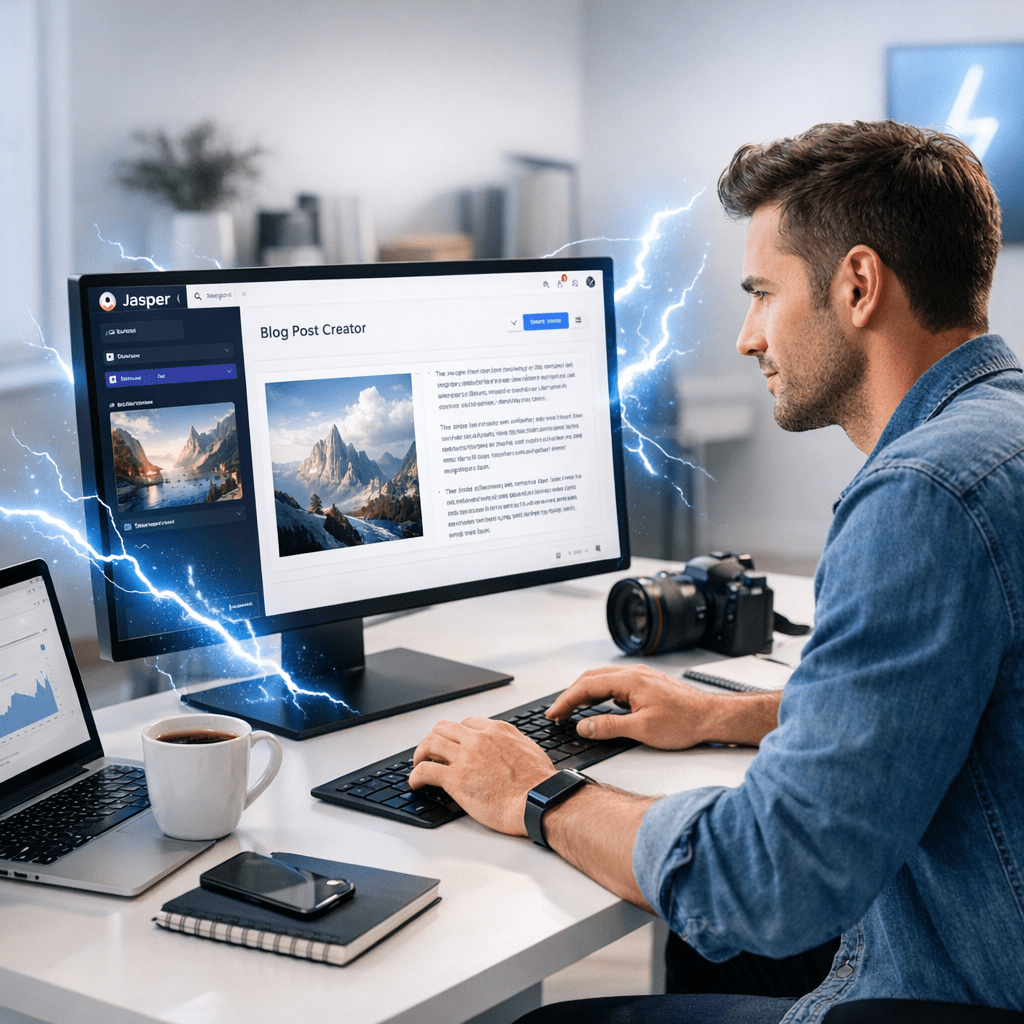 tools - Jasper AI: Content Creation at Lightning Speed