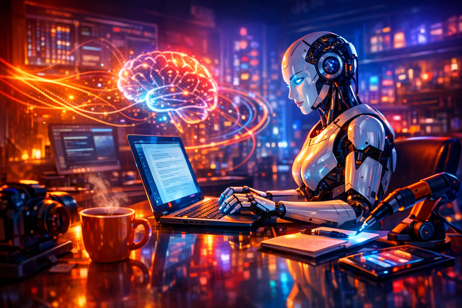 7 Best AI Writing Tools for Automating Blog Content in 2024: Practical Playbook for ai.viralmaker.online - featured imag