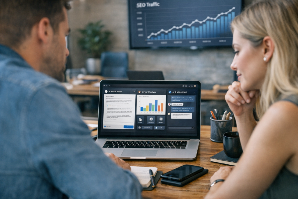 9 AI Tools to Boost Website Traffic with SEO Content Automation: Practical Playbook with Real Examples - featured image