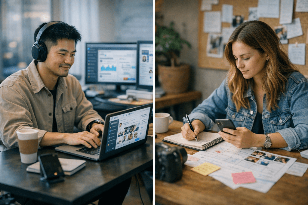 AI-Based Social Media Tools vs Manual Strategies: What Drives Better Engagement?: Practical Playbook with Real Examples