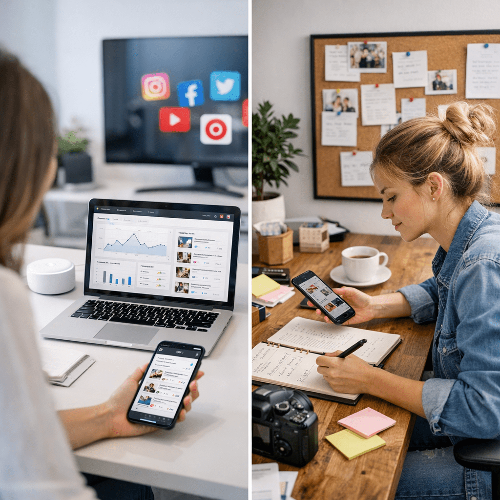 AI-Based Social Media Tools vs Manual Strategies: What Drives Better Engagement?: Practical Playbook with Real Examples 
