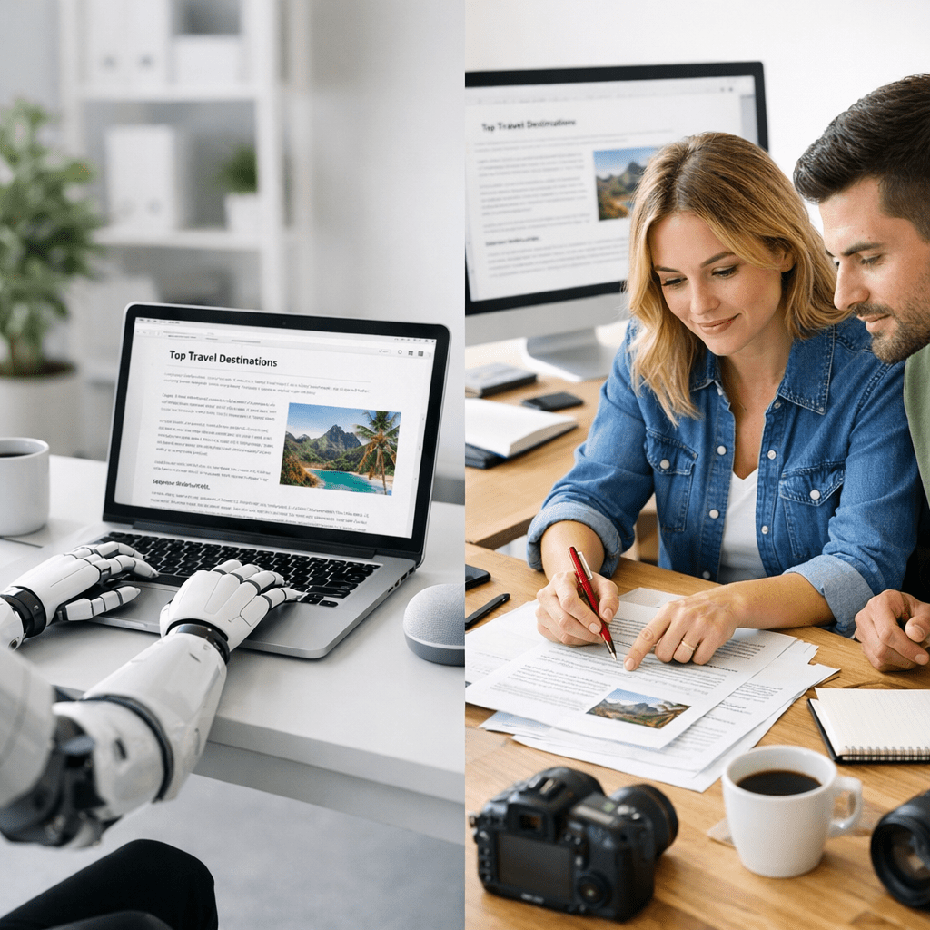 AI Content Automation vs Human Editors: Which Is Better for Scaling Blogs?: Practical Playbook with Real Examples - arti