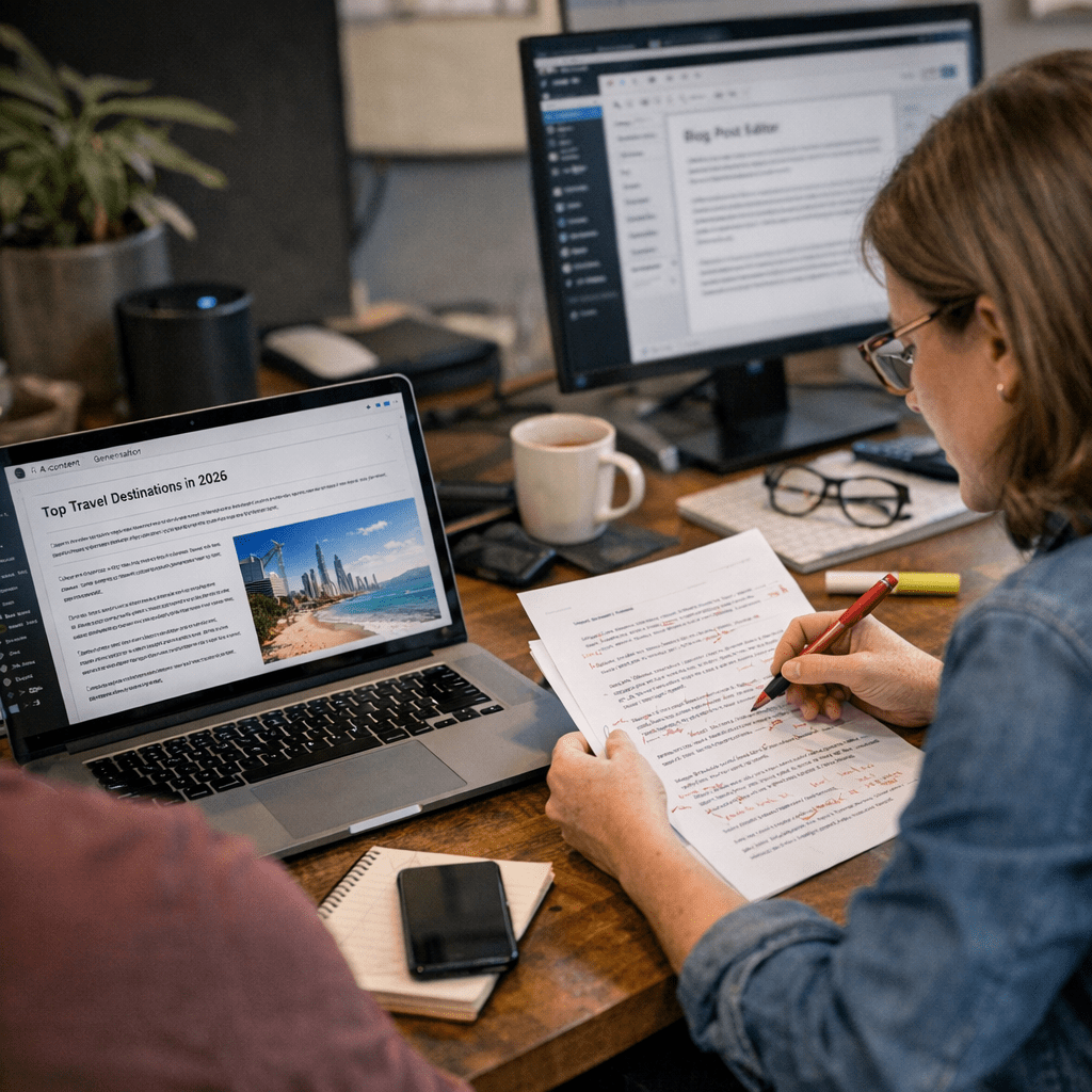 AI Content Automation vs Human Editors: Which Is Better for Scaling Blogs?: Practical Playbook with Real Examples - arti