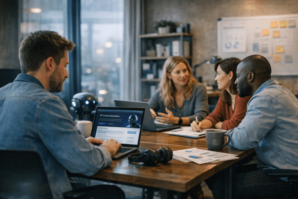 AI SaaS Platforms vs In-House Teams: Which Is Better for Content Marketing?: Practical Playbook with Real Examples - fea