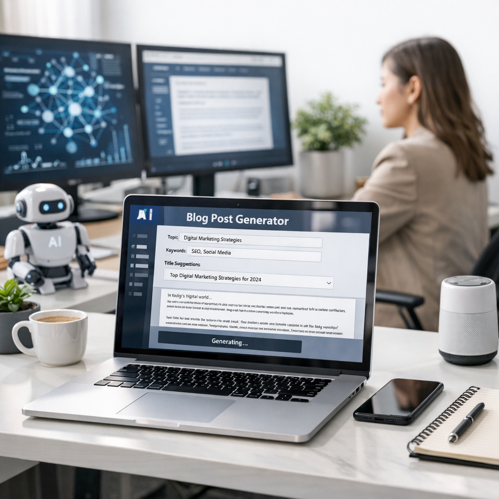 Cómo automatizar la generación de contenido para blogs de negocios con IA en 2024: guía práctica con ejemplos reales - a