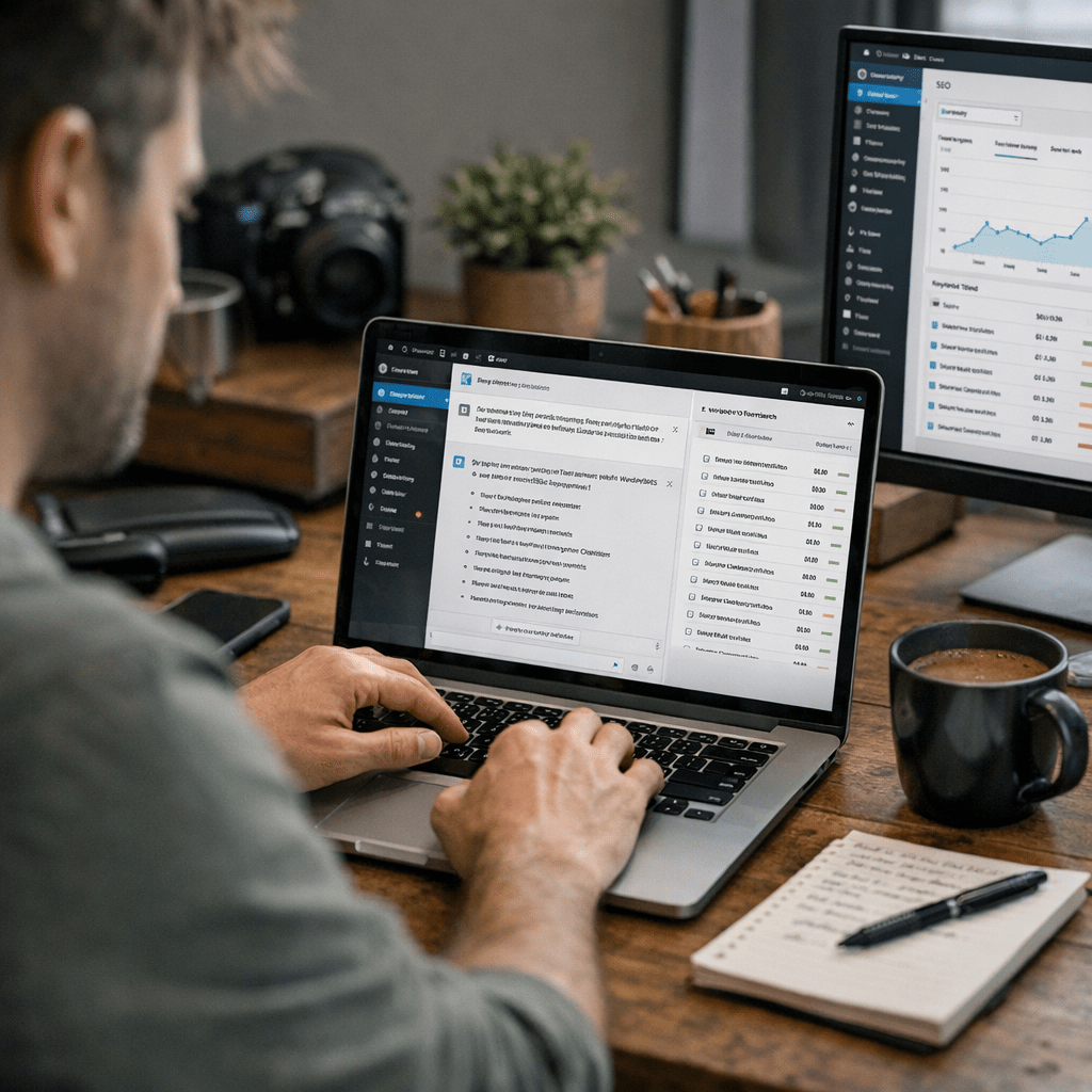 Comment utiliser l'IA pour automatiser les recherches de mots-clés SEO sur WordPress : guide pratique avec exemples conc