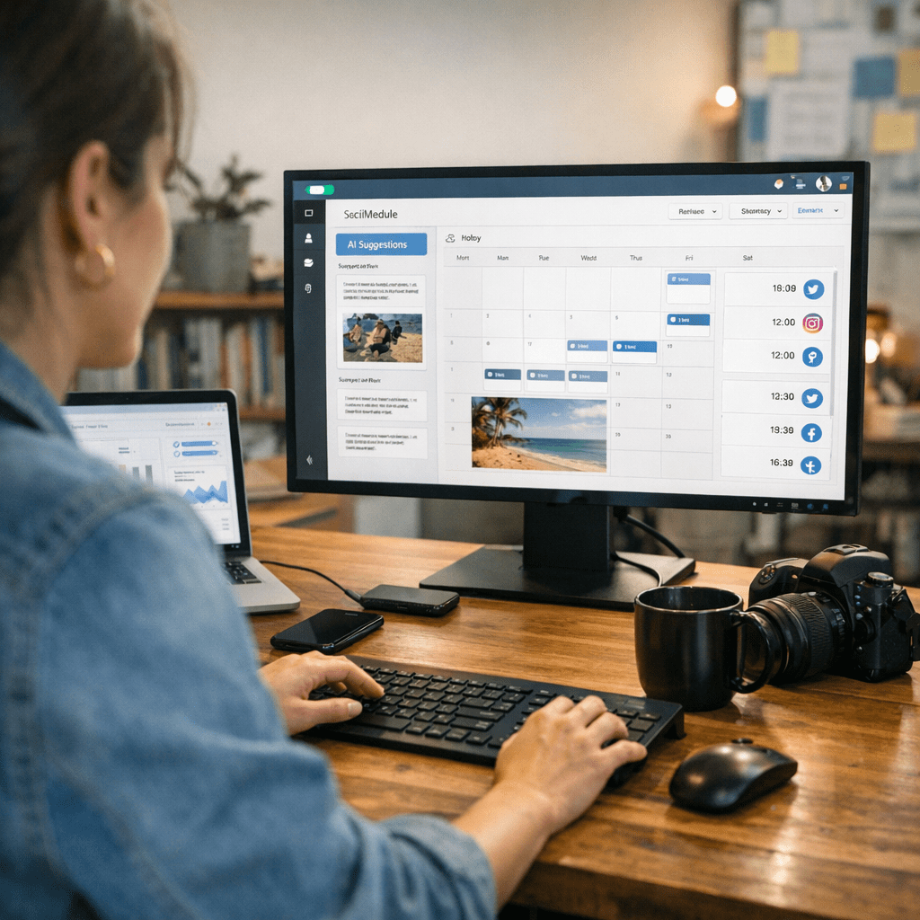 How to Set Up AI Tools for Automating Social Media Post Scheduling: Practical Playbook with Real Examples - article illu