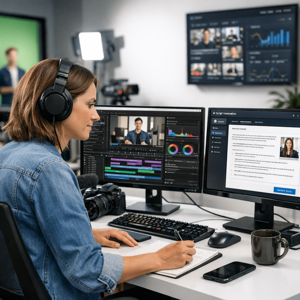 How to Use AI for Automating Video Content Creation and Publishing: Practical Playbook with Real Examples - article illu