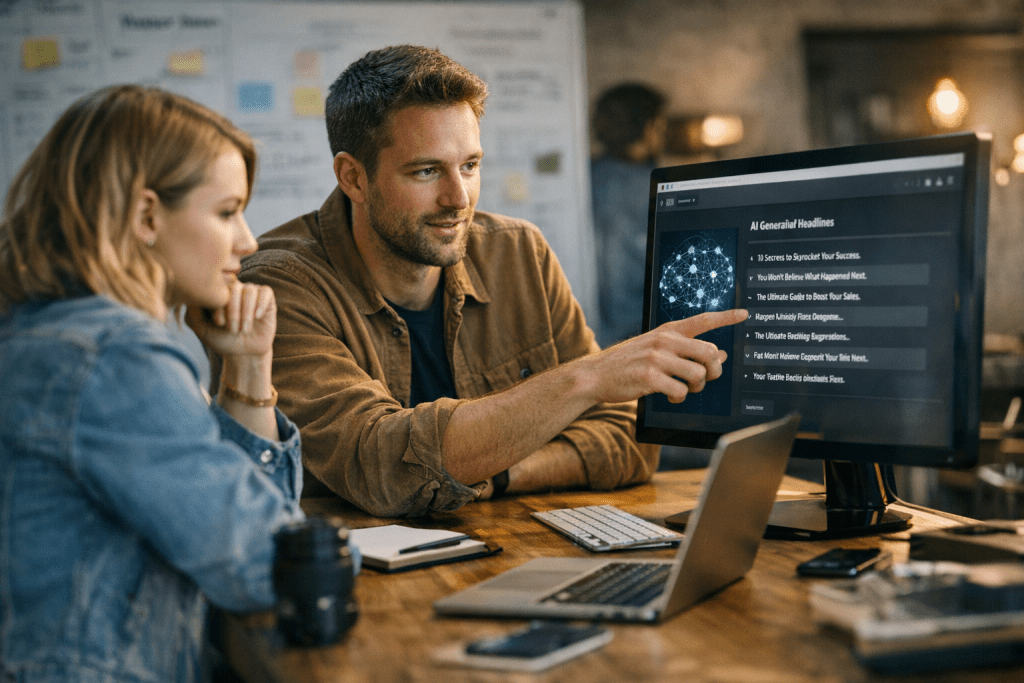 How to Use AI for Generating Viral Headlines That Drive Clicks and Shares: Practical Playbook with Real Examples - featu