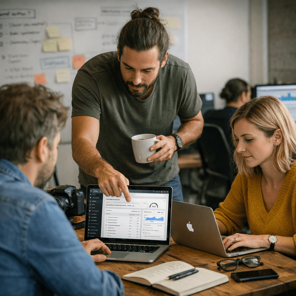 How to Use AI for Streamlining WordPress SEO on Multi-Author Blogs: Practical Playbook with Real Examples - article illu