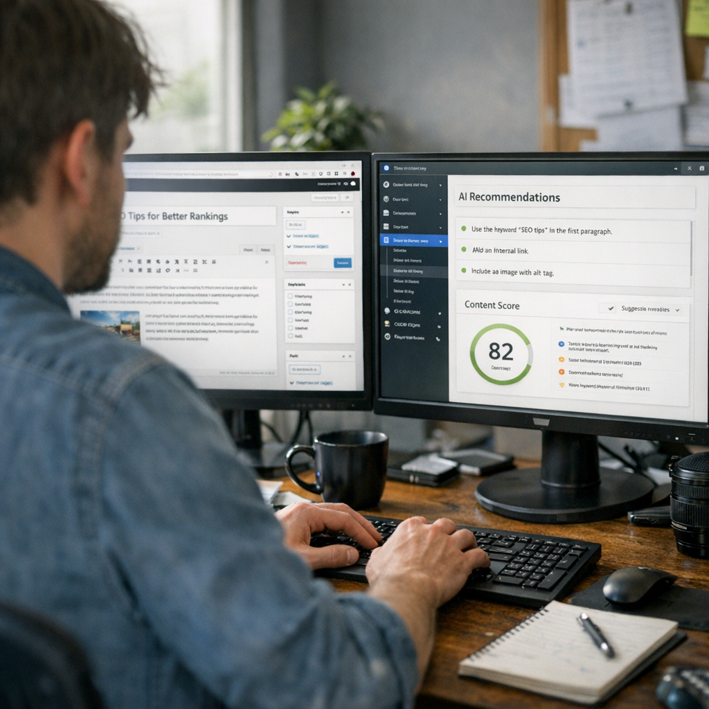 wordpress - Optimize On-Page Content Using AI Recommendations