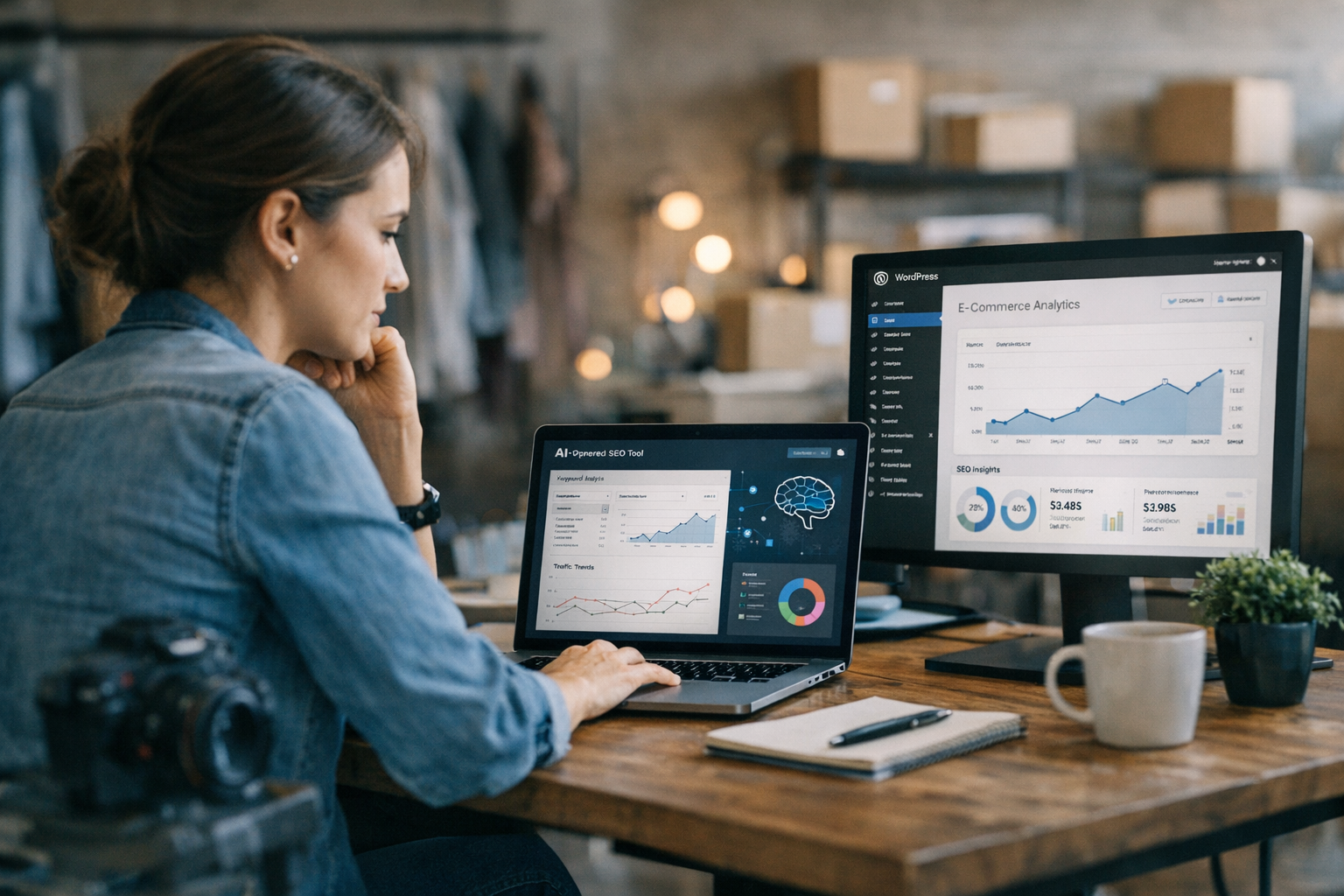 How to Use AI to Boost WordPress SEO for E-Commerce Websites: Practical Playbook with Real Examples - featured image