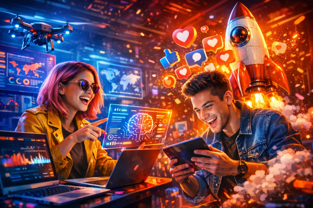 Top 10 outils d'IA pour booster vos campagnes de marketing viral : guide pratique pour ai.viralmaker.online - featured i