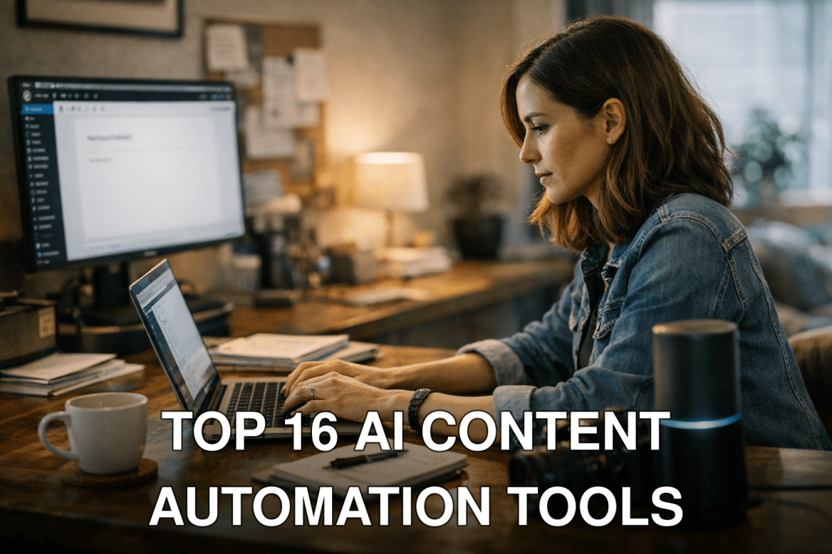 Top 16 AI Content Automation Tools to Skyrocket Blog Productivity in 2024: Practical Playbook with Real Examples - featu
