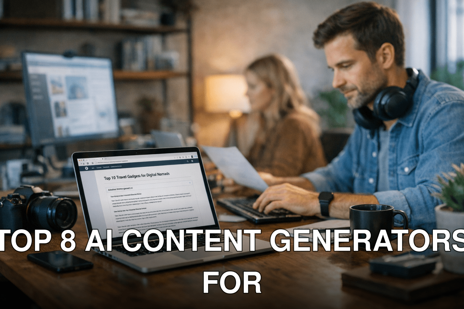 Top 8 AI Content Generators for High-Performance Affiliate Blogs in 2026: Practical Playbook with Real Examples - featur