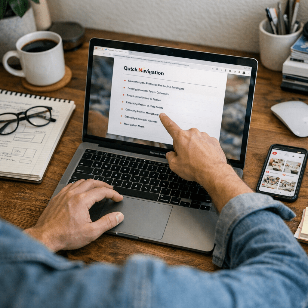automating - Quick Navigation
