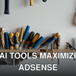 A neatly arranged collection of hand tools including chisels, saws, and screwdrivers in a workshop.