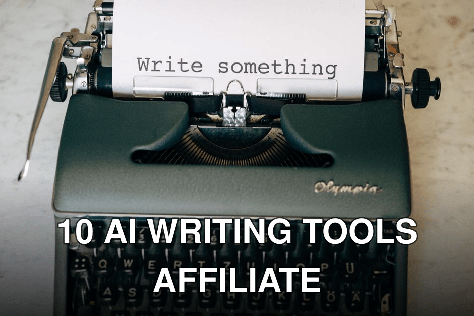 Classic typewriter displaying 'Write something' on paper. Perfect for creative inspiration.