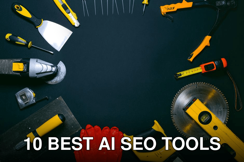 A collection of hand tools laid out on a dark surface, perfect for construction themes.