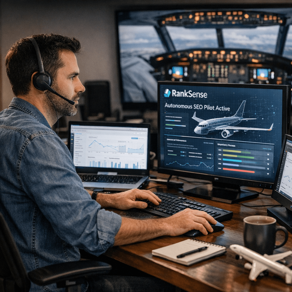 tools - 1️⃣ RankSense: The Autonomous SEO Pilot