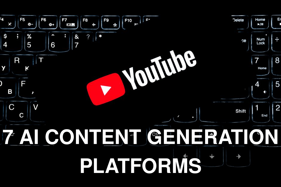 YouTube logo displayed on a backlit keyboard, representing digital media and online content creation.