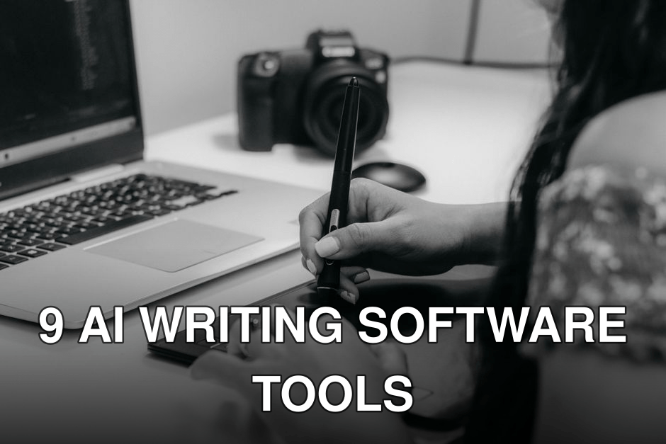 A designer working with a pen tablet and laptop, emphasizing modern digital creativity.