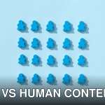 A minimalist pattern of blue meeple figures arranged on a plain background, conveying simplicity and organization.