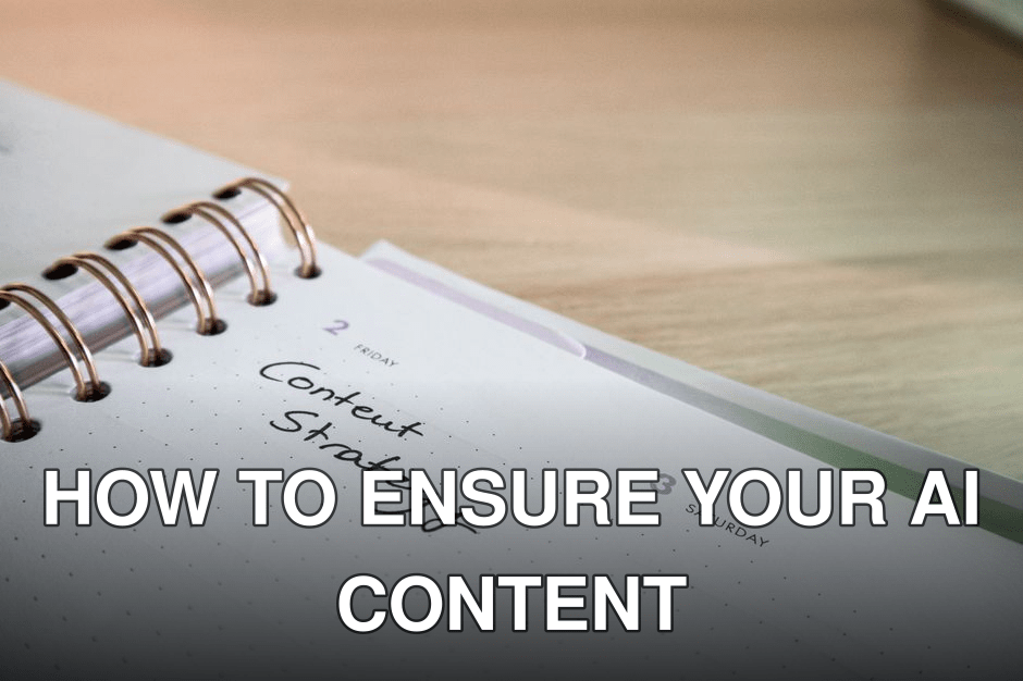 Close-up of a notebook page with 'Content Strategy' written on it, ideal for business planning visuals.
