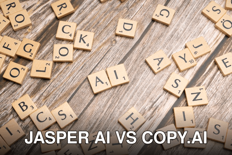 Wooden letter tiles scattered on a textured surface, spelling 'AI'.