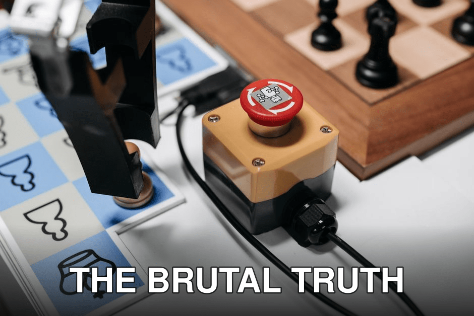 Close-up of a robotic arm interacting with a chess setup showcasing AI innovation.