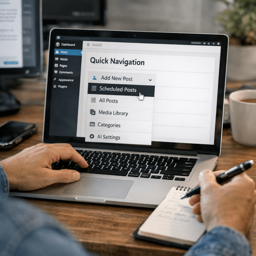 automating - Quick Navigation