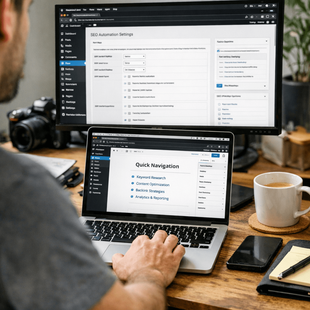 automating - Quick Navigation