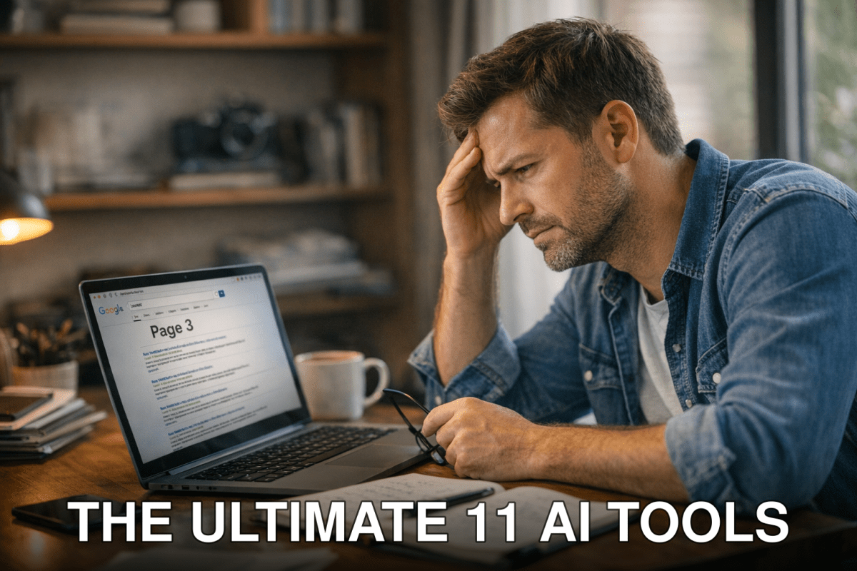 The Ultimate 11 AI Tools for Writing Google-Ranking Affiliate Blog Posts in 2026 - featured image