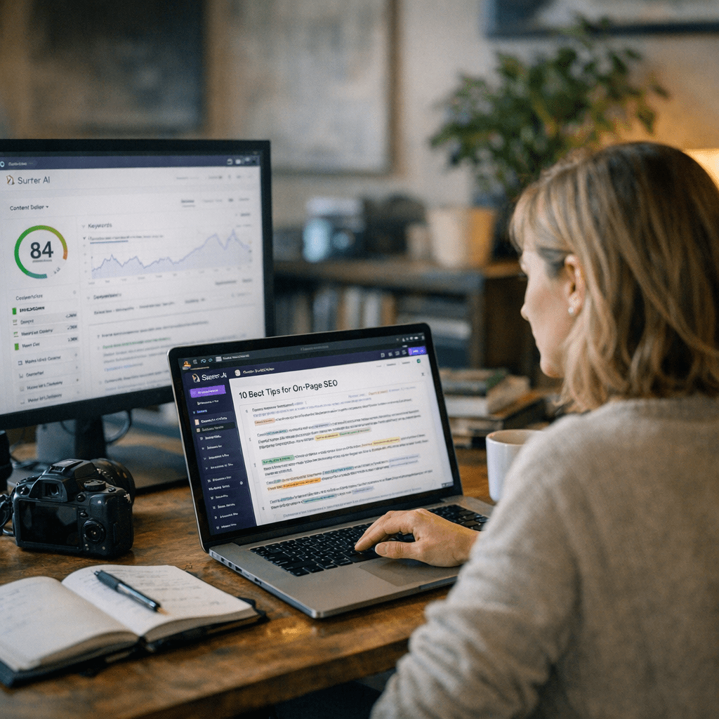 writing - Surfer AI: The Content Optimization Powerhouse
