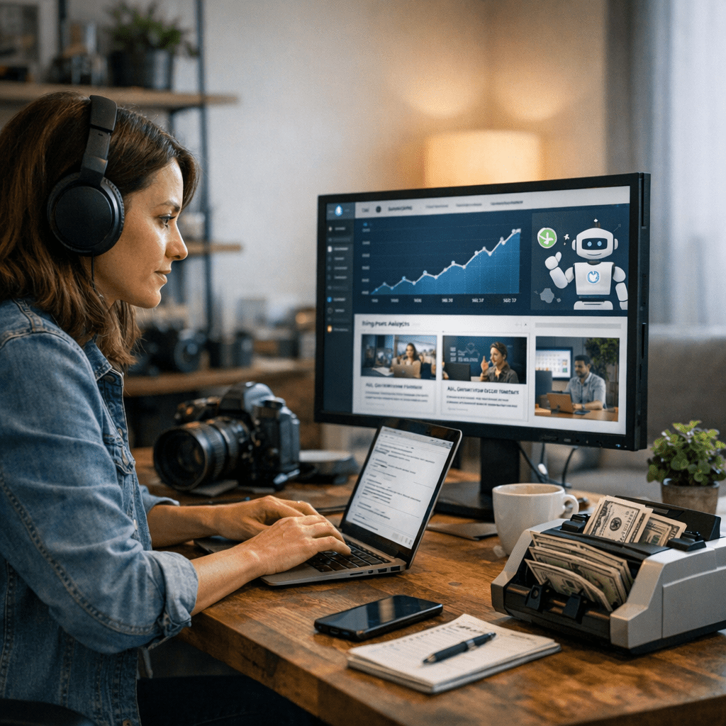 automating - Why AI Is Revolutionizing Blog Monetization in 202