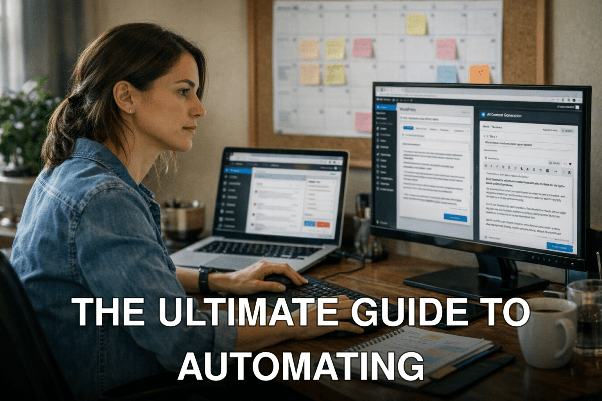 The Ultimate Guide to Automating WordPress SEO and Blog Posting for Niche Sites Using AI Tools - featured image