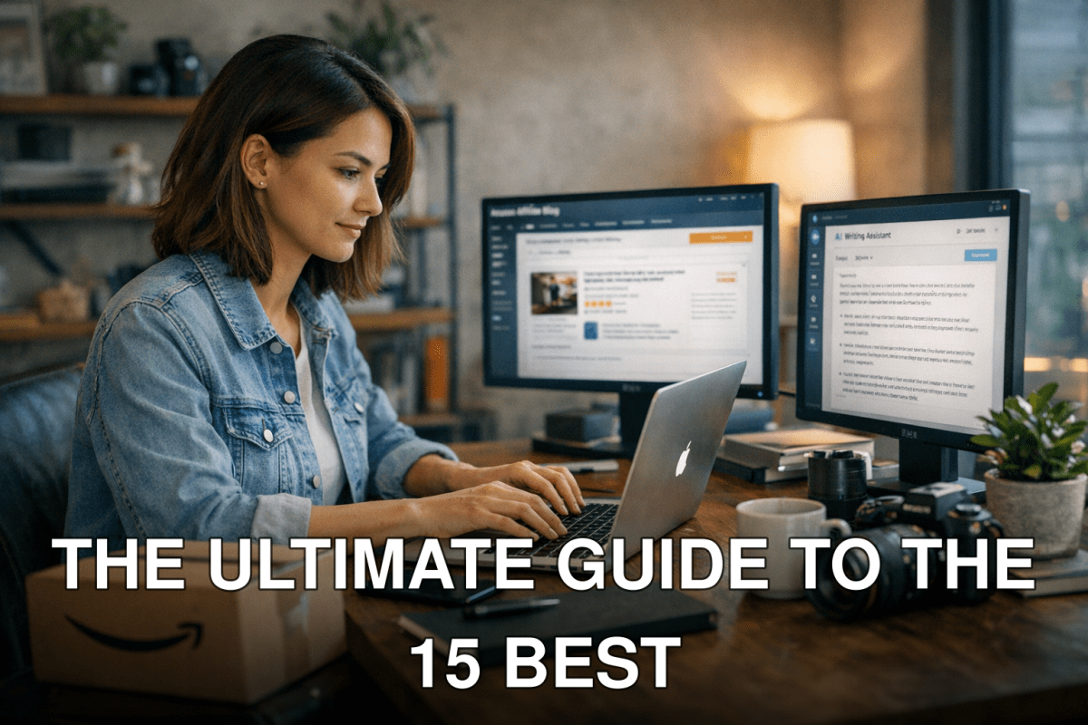 The Ultimate Guide to the 15 Best AI Writing Tools for Amazon Affiliate Blogs in 2026 - featured image