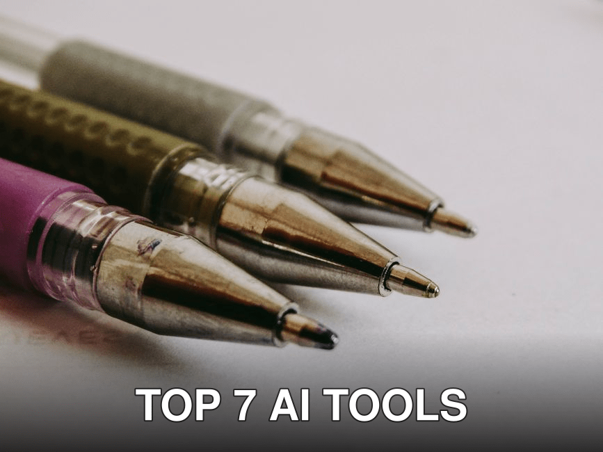 Macro photo showcasing the precision of three ballpoint pen tips in focus on paper.
