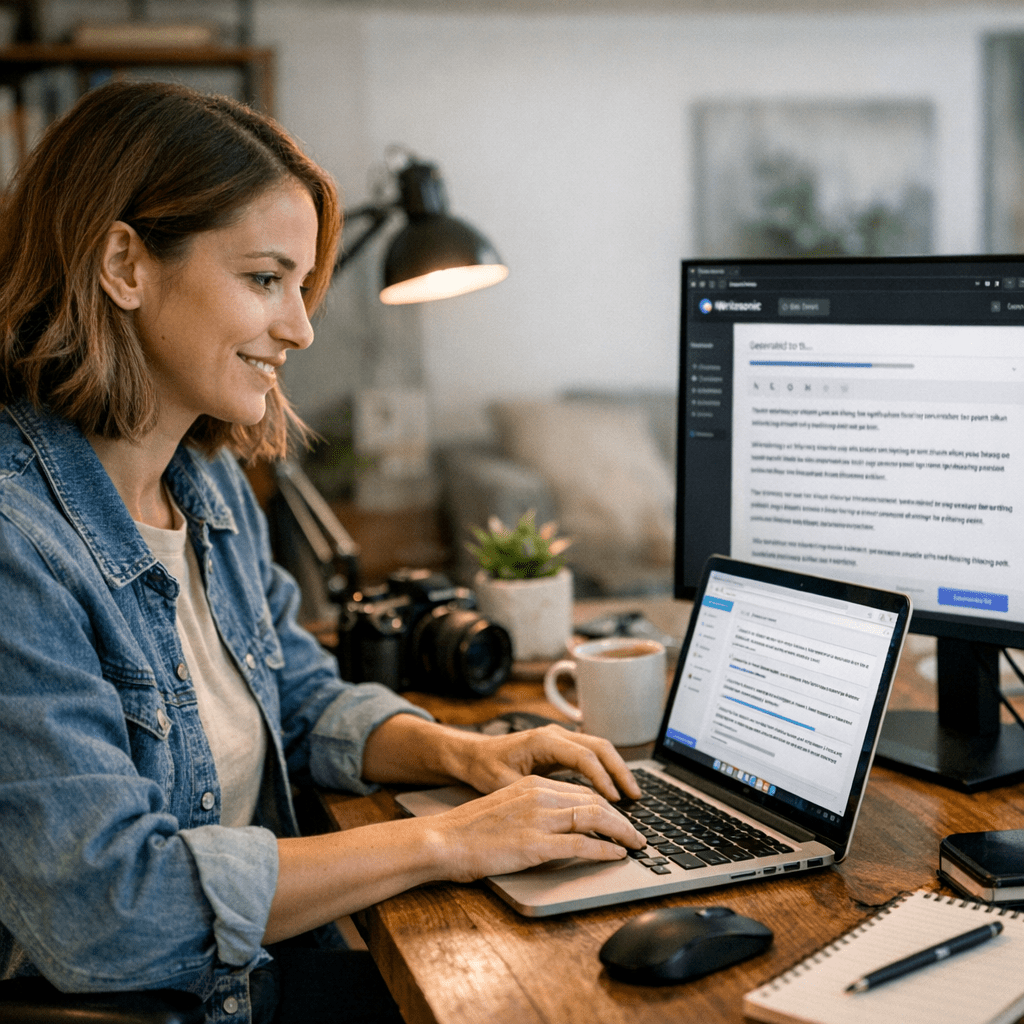 affiliate - Writesonic — Fast Results with Minimal Effort