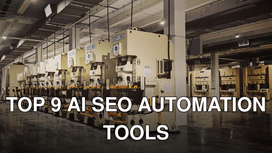 A row of industrial machines on a factory floor, highlighting manufacturing equipment.