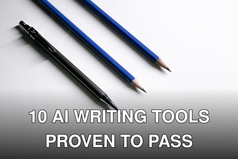 Close-up of a mechanical pencil and two wooden pencils on a white background.