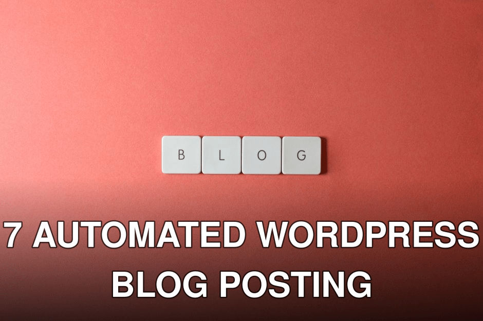 A minimalist image of keyboard keys spelling 'BLOG' on a coral background.