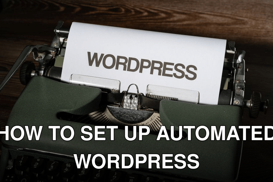 Close-up of a vintage typewriter with 'WordPress' typed on white paper.