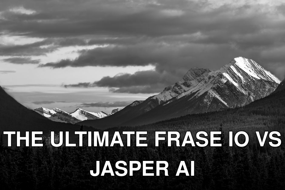 Stunning black and white landscape of a snow-capped mountain in Yellowhead County, Canada.